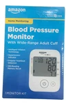 Amazon Basic Care Blood Pressure Monitor, Wide Range Arm Cuff. Fixed Price $17.99.