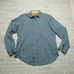 Robert Graham Shirt Adult Xl Blue Purple Geometric Fip Cuff Button Up Dress Mens. Fixed Price $27.46.