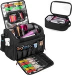 Bafaso Large Insulated Barber Case With Semi Detachable Divider And 2.... Fixed Price $59.35.