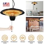 Electric Heating Lamp Heater 1500W Winter Hanging Patio Ultra-quiet. Fixed Price $85.19.
