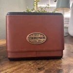 1915 Thompson & Co. Inc. Travel Humidor Cigar Case Leather. Fixed Price $22.50.