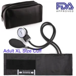 Manual Aneroid Sphygmomanometer Blood Pressure Bp Monitor Tester Xl Large Cuff. Fixed Price $15.19.