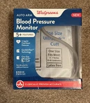 Walgreens Upper Arm Blood Pressure Monitor Irregular Heartbeat Ultrasoft Cuff. Fixed Price $25.00.