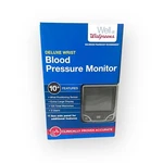 Walgreens Deluxe Wrist Arm Blood Pressure Monitor 10 + Features For 2 Users New. Fixed Price $15.99.