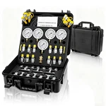 Hydraulic Pressure Test Kit, (10/100/250/400/600BAR) 60MPA, Gauges 13 .... Fixed Price $192.72.