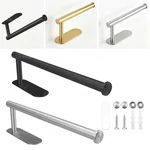 Self Adhesive Holder Kitchen Roll Towel Paper Rack Under Cabinet Wall Toilet. Fixed Price $7.75.