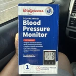 Walgreens Deluxe Wrist Blood Pressure Monitor 10+ Features Open Box Easy Use. Fixed Price $17.95.