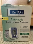 Relion Manual Inflate Digital Blood Pressure Monitor Arm Cuff Tested Works. Fixed Price $13.99.