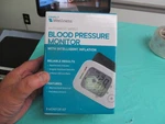 Family Wellness Automatic Wrist Blood Pressure Monitor W/ Inflation. Fixed Price $9.00.