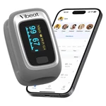 Fingertip Pulse Oximeter With Bluetooth, Blood Oxygen Saturation Monitor Ap. Fixed Price $25.09.