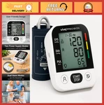 Digital Upper Arm Blood Pressure Monitor, Automatic Bp Machine, Large Cuff, Accu. Fixed Price $43.19.