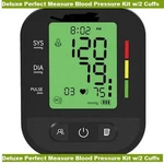 Deluxe Perfect Blood Pressure Kit W/2 Cuffs Oscillometric Measurement. Fixed Price $68.38.