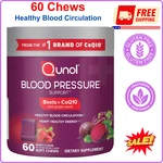 Qunol Blood Pressure Support, 3 In Beets + COQ10 Grape Seed Extract 60 Chews. Fixed Price $29.69.