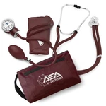 Asa Techmed Dual Head Sprague Stethoscope And Sphygmomanometer Burgundy. Fixed Price $35.27.