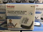 NEW-21 Beurer Talking Wrist Blood Pressure Monitor BC21. Fixed Price $260.00.