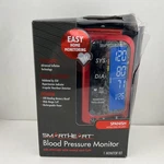 Smartheart Blood Pressure Monitor With Attached Wide-range Arm Cuff Red & Black. Fixed Price $23.79.