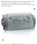 Medlinket Upper Arm Blood Pressure Monitor Cuff. Fixed Price $10.99.
