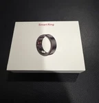 Smart Fitness Tracker Ring Heart Rate Sleep Monitor IP68 Black Size 9. Fixed Price $22.99.
