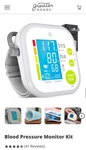 Blood Pressure Monitor Kit By Greater Goods Complete Bp Machine-no Box. Fixed Price $21.60.