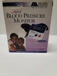 Mabis Digital Blood Pressure Monitor Complete Tested Working Good 04-203-001. Fixed Price $12.99.
