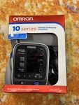 Omron Series 10 Upper Arm Blood Pressure Monitor With Cuff White/black Tested. Fixed Price $39.95.