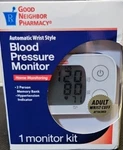 Good Neighbor Pharmacy Automatic Wrist Style Blood Pressure Monitor #394. Fixed Price $29.79.