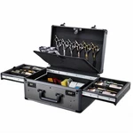 Yueieoun Case With Clippers Sliding Tray, Profesional Barbers Briefcas.... Fixed Price $105.20.