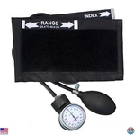 Dixie Ems Premium Black Aneroid Sphygmomanometer Blood Pressure Kit With Cuff. Fixed Price $41.12.