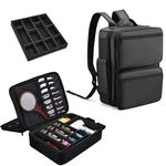 Yueieoun Barber Bag With Detachable Tray, 16.8-IN Travel Backpack For Black. Fixed Price $77.60.