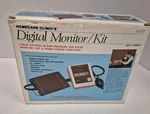 Homecare Clinic Digital Monitor Kit Blood Pressure Pulse Vtg. Fixed Price $9.94.