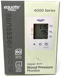 Equate 4000 Series Heartbeat Detection Upper Arm Digital Blood Pressure Monitor. Fixed Price $12.99.