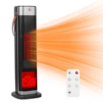 1500W 3D Space Heater Oscillating Ceramic Tower Winter Electric Warmer Us. Fixed Price $50.85.