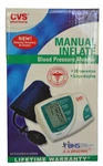 Blood Pressure Monitor Manual Inflate Cvs Instructions 4 Aa Batteries Accurate. Fixed Price $13.45.