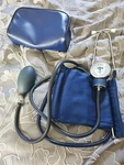 Relion Blood Pressure Monitor Sphygmomanometer Blue Glass TYL251MS With Bag. Fixed Price $10.00.