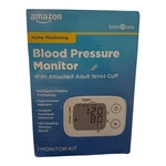 Amazon Basic Care Blood Pressure Monitor With Attached Adult Wrist Cuff Digital. Fixed Price $16.99.