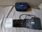 Aqeso Upper Arm Electronic Blood Pressure Monitor Model U85H. Fixed Price $25.00.