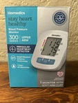 Blood Pressure Monitor Homedics Upper Arm 300 Series Irregular Heartbeat Openbox. Fixed Price $10.00.