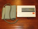 Omron Automatic Oscillometric Digital Blood Pressure Monitor HEM-713C Works Good. Fixed Price $24.04.