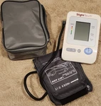 Slighttouch ST-402 Upper Arm Automatic Blood Pressure Monitor W/cuff & Case. Fixed Price $10.00.