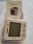 Wrist Type Blood Pressure Monitor KWL-W01 Case Led Display Rechargeable. Fixed Price $7.00.