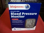 Walgreens Delux Arm Blood Pressure Monitor W/ Cuff, Sealed Box !. Fixed Price $15.99.