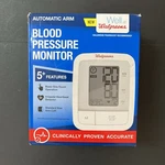 Walgreens Automatic Arm Blood Pressure Monitor Digital Bp Cuff. Fixed Price $15.00.