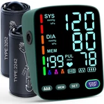 Blood Pressure Monitor Automatic Upper Arm Cuff Led 2 Sizes. Fixed Price $77.90.