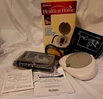 Sunbeam Health At Home Digital Blood Pressure Monitor Model #61-305-001. Fixed Price $12.00.