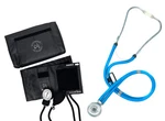 Emi EBE-340 Sprague Rappaport Stethoscope With Black Aneroid Sphygmomanometer.... Fixed Price $36.05.