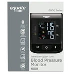 Equate 8000 Series Premium Upper Arm Bluetooth Blood Pressure Monitor, Brand New. Fixed Price $35.95.