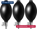 Lamoutor 3PCS Blood Pressure Latex Bulb Replacement Inflation Pump Hand Squ. Fixed Price $15.61.