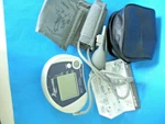 Mark Of Fitness MF-36 Digital Blood Pressure Monitor Working Made Japan. Fixed Price $24.99.