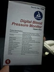 Digital Blood Pressure Monitor Dynarex Batteries Included Upper Arm. Fixed Price $30.00.