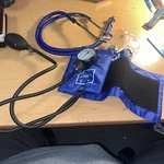 Mabis Sphygmomanometer Manual Arm Blood Pressure Monitor Cuff Gauge Wstethescope. Fixed Price $20.00.